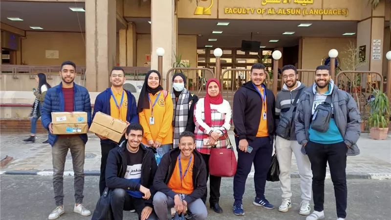 اتحاد طلاب ألسن عين شمس في زيارة لدار مسنين الرحمن الرحيم
