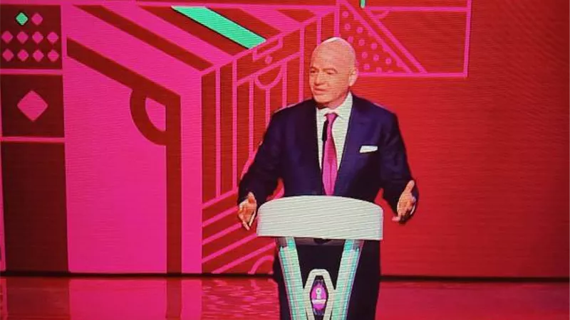 رئيس الفيفا: مونديال قطر 2022 فرصة لان نتوحد جميعا من أجل السلام