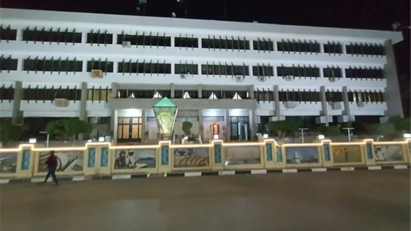 الفوانيس تزين ديوان محافظة الإسماعيلية احتفالا بشهر رمضان ..صور