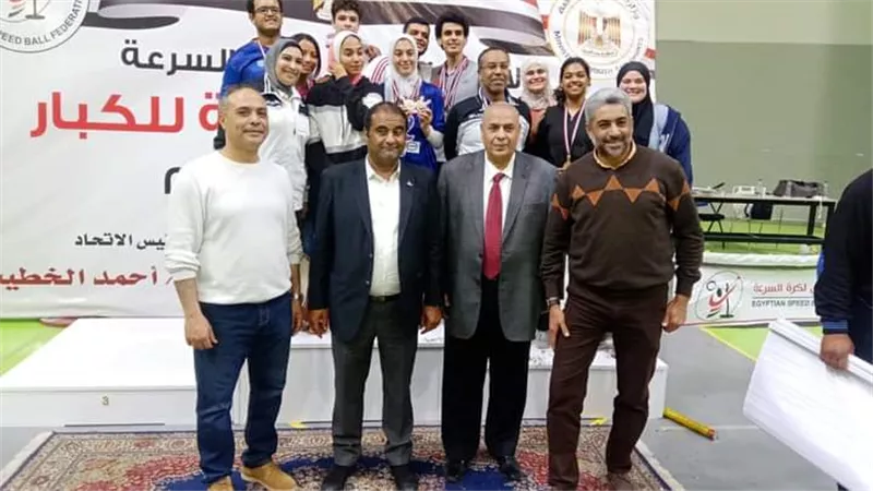 ختام بطولة الجمهورية لكرة السرعة للكبار