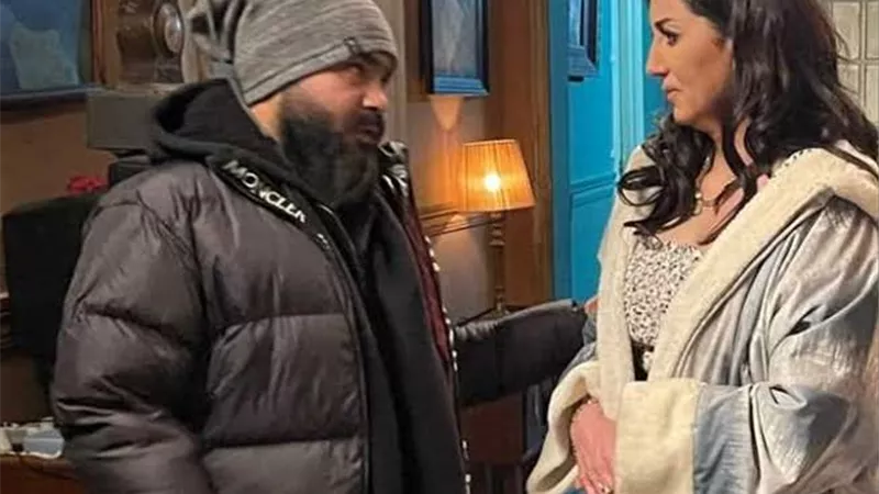 اول ظهور لابن وفاء عامر فى 