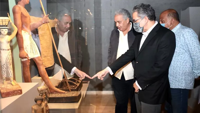 800 الف زائر حصيلة أعداد الزائرين للمتحف القومى من المصريين و الاجانب خلال عام 2021