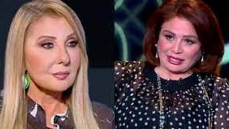 سر خلاف الهام شاهين مع نادية الجندى