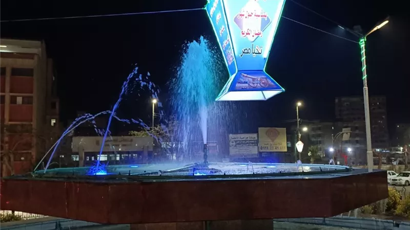 اكبر فانوس رمضان بمدينة المنيا