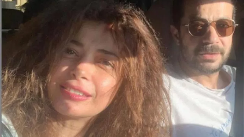 داليا مصطفى تدافع عن زوجها شريف سلامة ..والله طيب وحنين