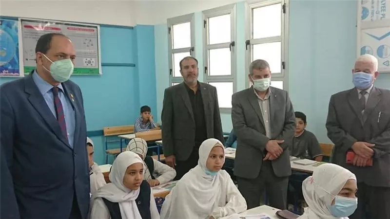 وكيل تعليم الشرقية يفاجئ مدراس ادارة ابوحماد التعليمية