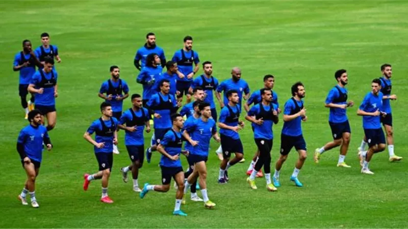 مران الزمالك.. فيريرا يمنح اللاعبين تعليمات خاصة قبل التقسيمة