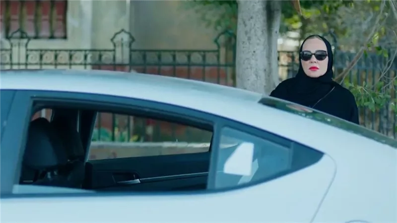 شیرین رضا لأول مرة بعبایة سمرا في مسلسل 