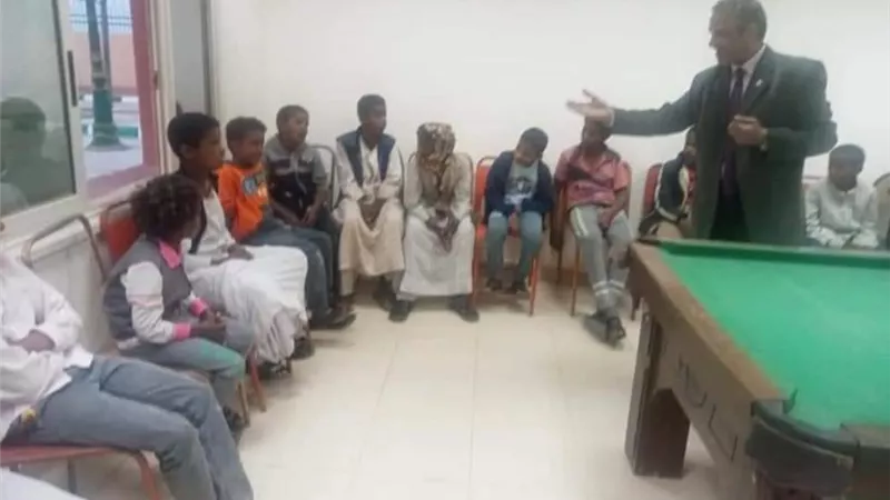ختام أعمال القافلة الطبية لجامعة عين شمس بالشلاتين