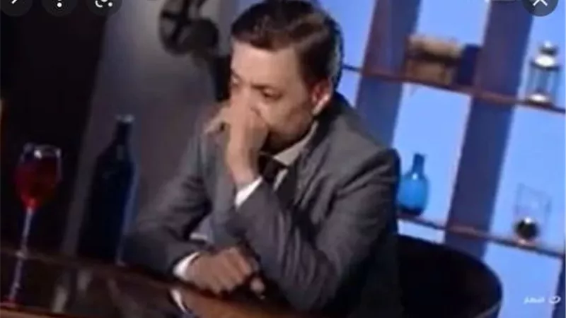 طارق الشيخ يبكى عى الهواء 