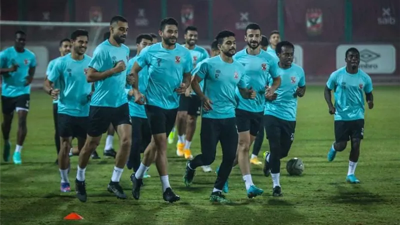 الأهلي ينهي الاستعداد لمواجهة الاتحاد السكندري