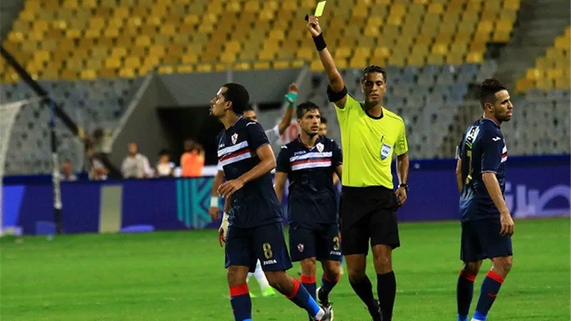 أمين عمر حكماً لمباراة الزمالك وبيراميدز