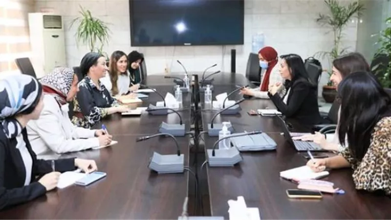 وزيرة البيئة تستقبل رئيسة 