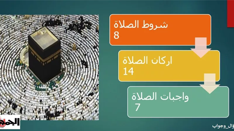 أفضل الأعمال بعد الشهادتين وشروط الصلاة وأركانها وواجباتها