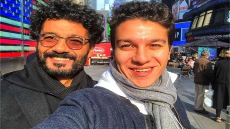 ابن خالد النبوى يخطف الانظار بصورة من 
