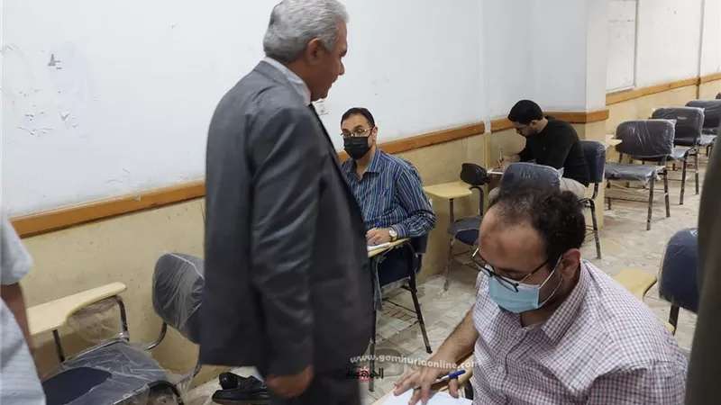 صديق يتفقد لجان امتحانات الدراسات العليا بقطاع الطب في جامعة الأزهر.. صور