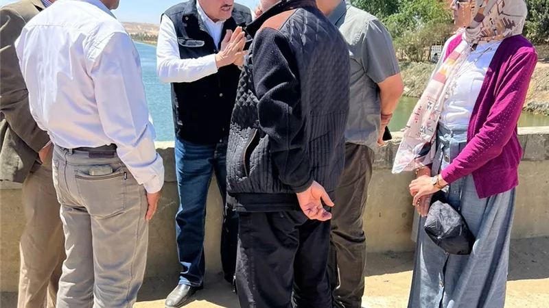 ضخ 420 ألف متر مكعب مياه يوميا لإنقاذ 12 ألف فدان من العطش بالسويس