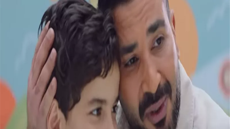 أحمد سعد والطفل محمد أسامة يدعمان مرضى السرطان بأغنية 