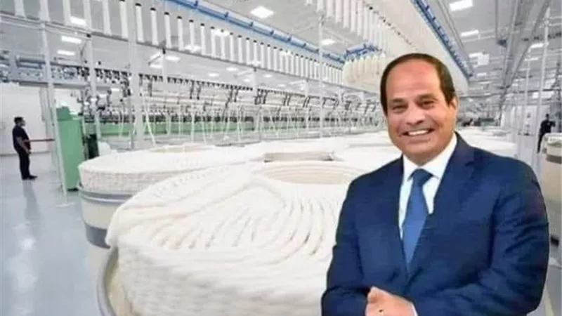 افتتاح أكبر مصنع للغزل والنسيج في العالم خلال العام الجارى