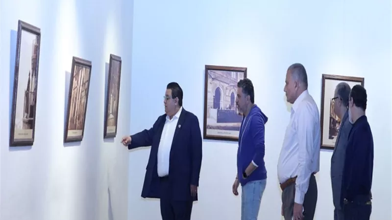 خالد جلال يتفقد مسرح ساحة الهناجر للوقوف على جاهزيته لاستقبال 