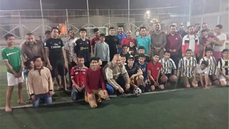 ١٠ فرق بالدورة الرمضانية في كرة القدم بمركز شباب منشأة الكرام بشبين القناطر