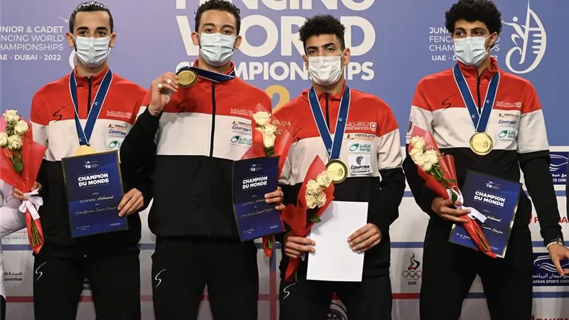 رئيس الاتحاد العربي للمبارزة: هذا اللقب يعد حافزاً لجميع اللاعبين العرب