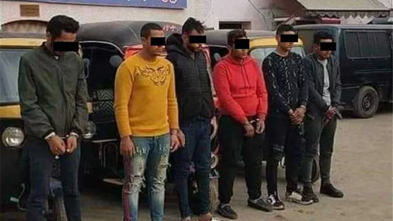 القبض على عصابة سرقة التوك توك في الدقهلية