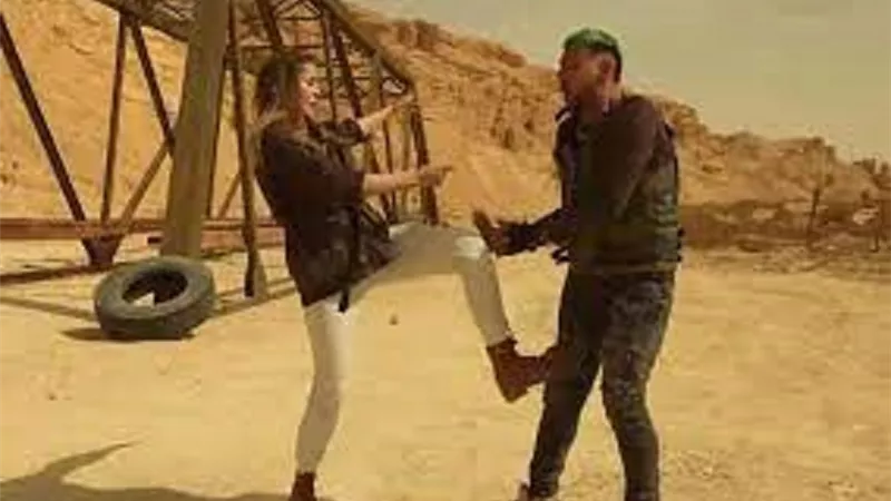 بعد اكتشاب المقلب.. عائشة بن احمد تضرب رامز جلال