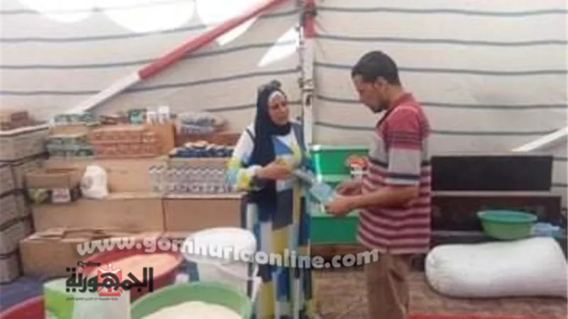 حملات توعية بيئية ميدانية بالمحلات التجارية والخيمة الرمضانية
