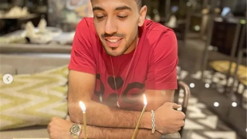 كهربا يشارك جمهوره صور احتفاله بعيد ميلاده فى تركيا