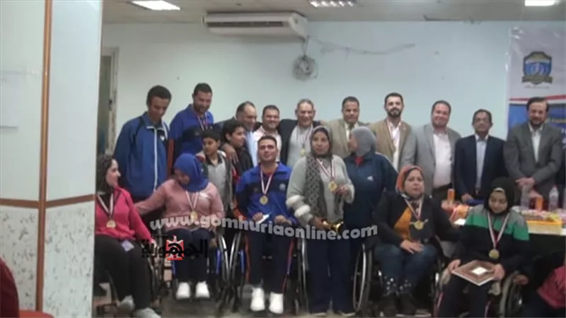 مجلس أمناء العاشر من رمضان يختتم الدورة الرمضانية البارالمبيه لتنس الطاوله ويكرم المشاركين