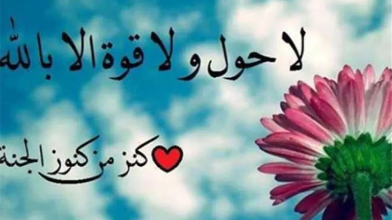 استقبل قدر الله فى يومك الجديد بالحوقلة ..فهذا فضلها