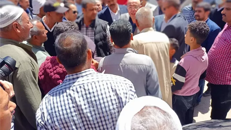 محافظ بنى سويف فى جوله على اسواق ببا