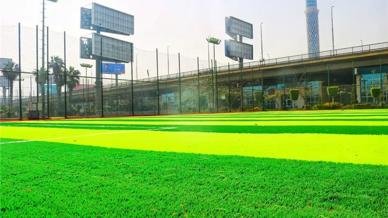 إحلال وتجديد ملاعب الخماسي بمركز التنمية الشبابية بالجزيرة