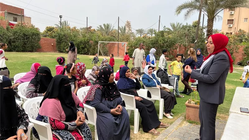 القومى للمرأة يعقد ندوة للتثقيف والشمول المالى بقرية فى الجيزة