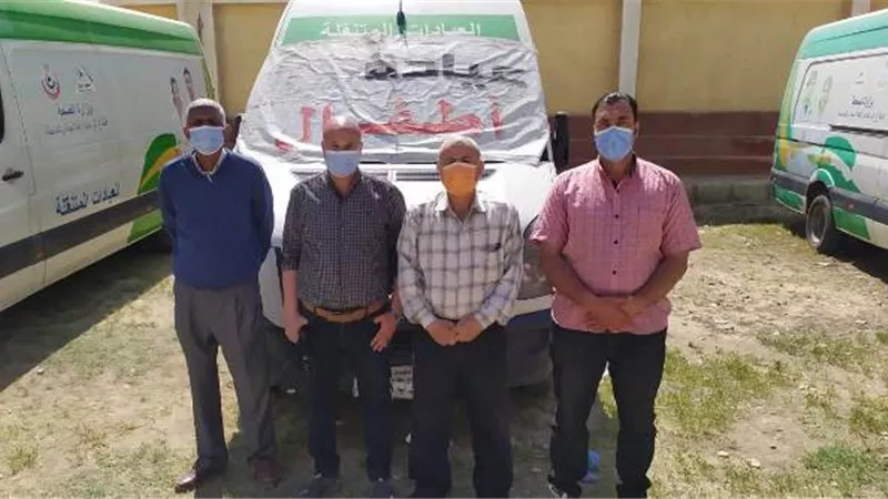 الكشف وتوفير العلاج لـ 1447مواطناُ بقرية العجرة فى ببا