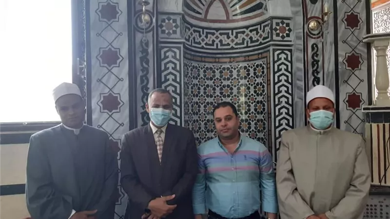 افتتاح تجديدات مسجدين في مركز ناصر ببني سويف