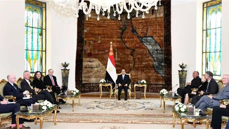 الكونجرس الأمريكي: مصر تعد ركيزة الأمن والاستقرار في الشرق الأوسط والعالم العربي