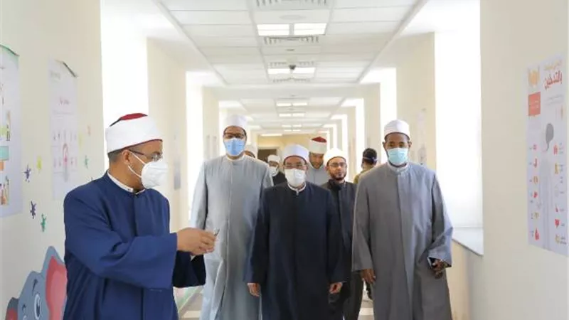 وعظ الأقصر الأزهرية يدعمون مرضى مستشفى شفاء الاورمان لسرطان الاطفال