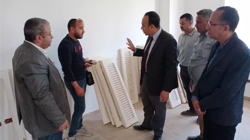 محافظ المنيا يكلف نائبه بمتابعة مشروعات حياة كريمة في ملوي..صور