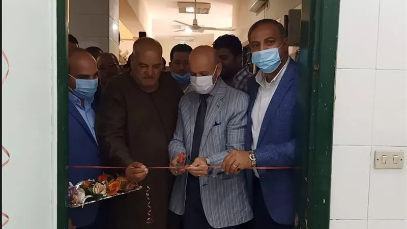 وكيل وزارة الصحة يفتتح عيادة الأسنان بالشبراوين بههيا