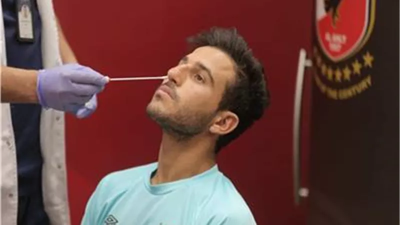 مسحة طبية للأهلي قبل السفر للمغرب