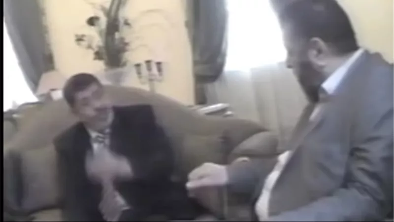 شاهد.. تسريب جديد بين مرسي والشاطر عن متحدث حزب النور السلفي.. 