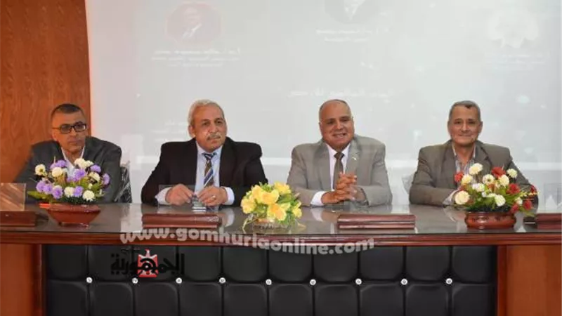 احتفال الادارة العامة للمشروعات ومعهد الدراسات والبحوث البيئه بجامعة السادات باليوم العالمي للأرض