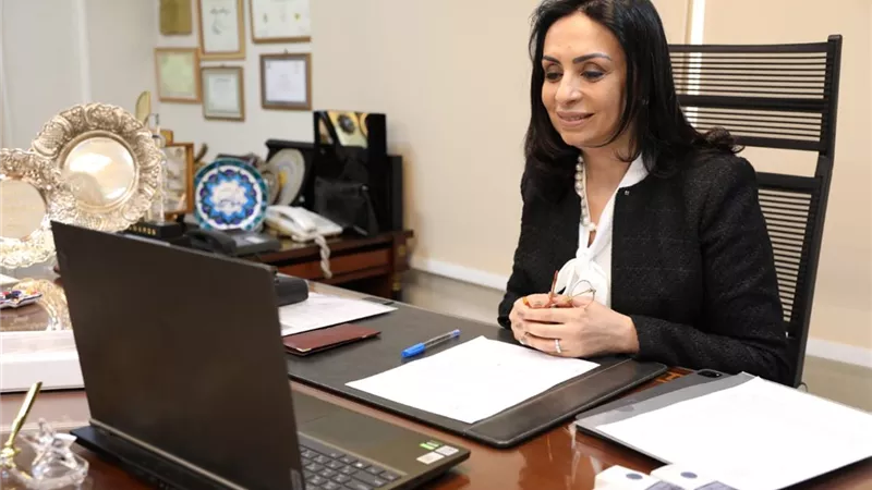 رئيسة القومى للمرأة تستعرض جهود المجلس فى المشروع القومى لتنمية الاسرة المصرية