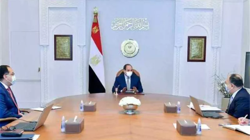 الرئيس السيسى يستعرض جهود التعامل مع تحديات الصناعة والتصدير
