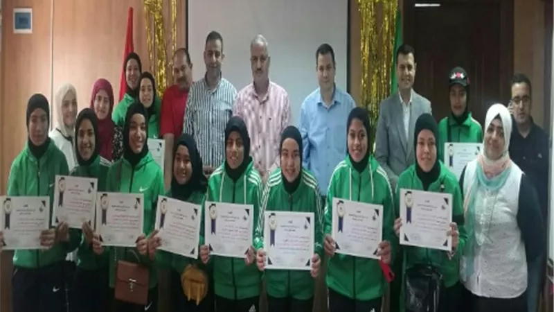 الصبروط يُكرم فرق قادرون باختلاف الحاصلين على المراكز الأولى فى الكشافة وكرة السلة بالقليوبية