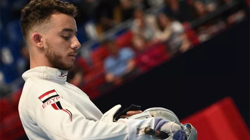 محمد السيد يصعد للمركز 12 في التصنيف الدولي لسيف المبارزة رجال