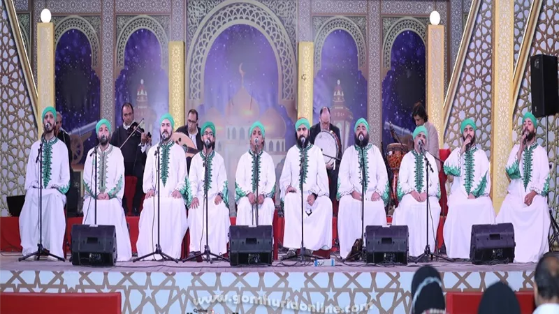 المدائح النبوية تنير الليلة التاسعة لـ 