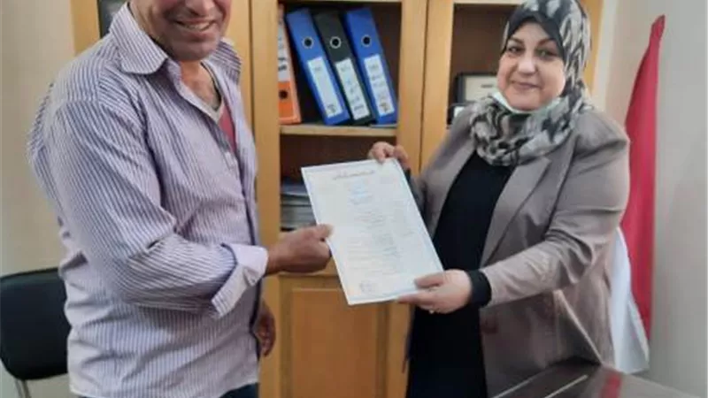 سعفان ينيب مدير القوى العاملة بدمياط لتسليم 1147 وثيقة تأمين للعمالة غير المنتظمة